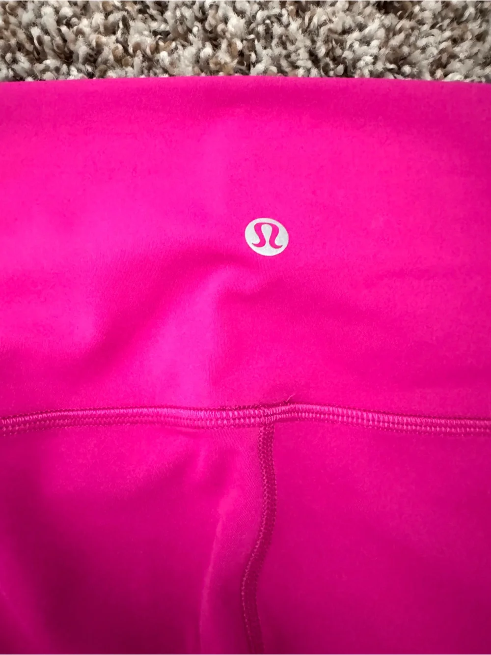lululemon athletica size 6 Bright Fuchsia High-Waist Leggings 25” inseam